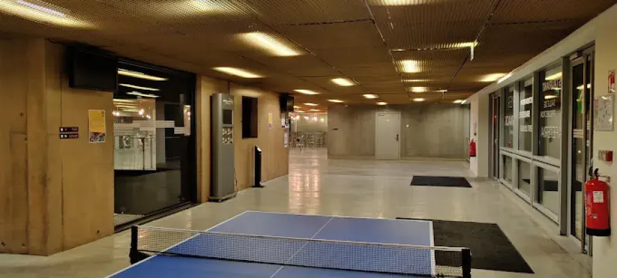 False ceilings inside school building